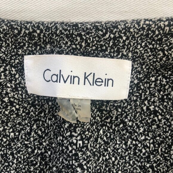 Calvin Klein Zip Front Career Professional Blazer Jacket Women’s SZ 12P - Picture 2 of 8